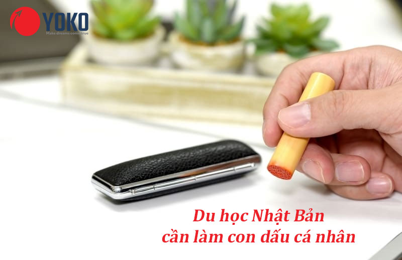 Du học sinh Nhật Bản cần làm con dấu cá nhân