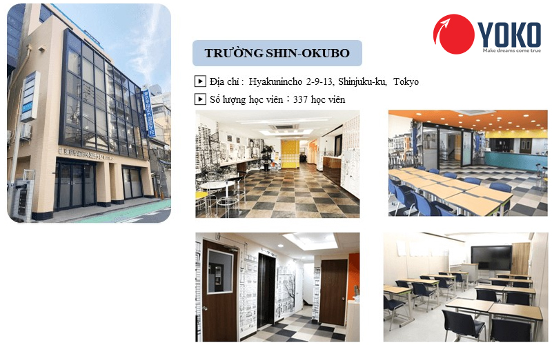 Trường Nhật ngữ Tokyo Waseda - Trường Shinokubo