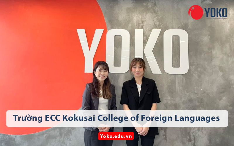 Đại diện Trường ECC Kokusai College of Foreign Languages đến thăm văn phòng Yoko tại Tp Hồ Chí Minh.