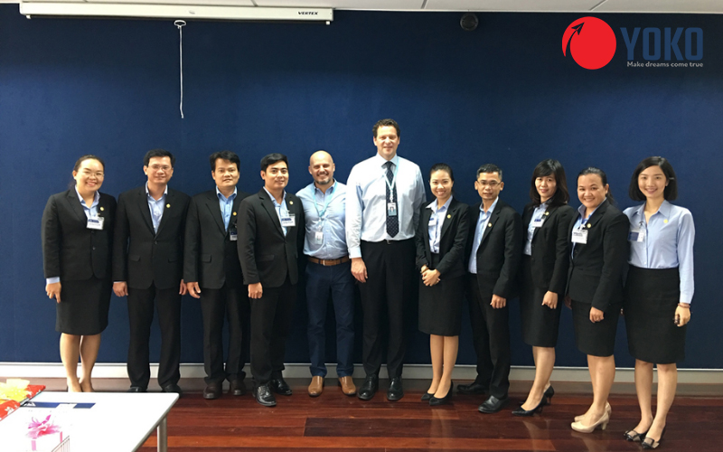 Các giáo viên tại trường nhật ngữ TCC