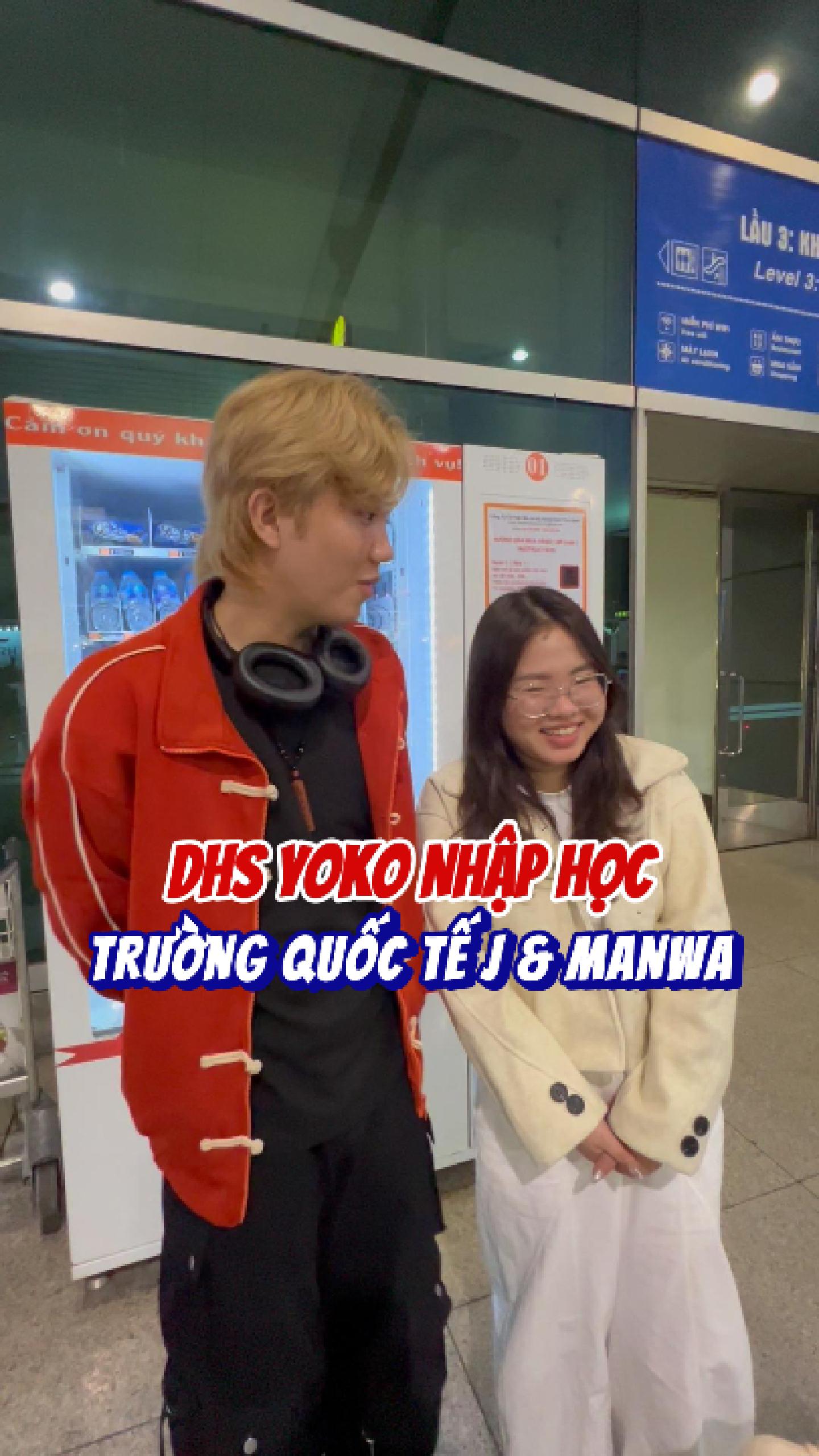 Du học sinh YOKO trường Quốc tế J và Manwa