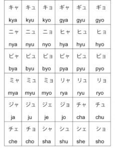 Âm Ngắt trong tiếng nhật 1