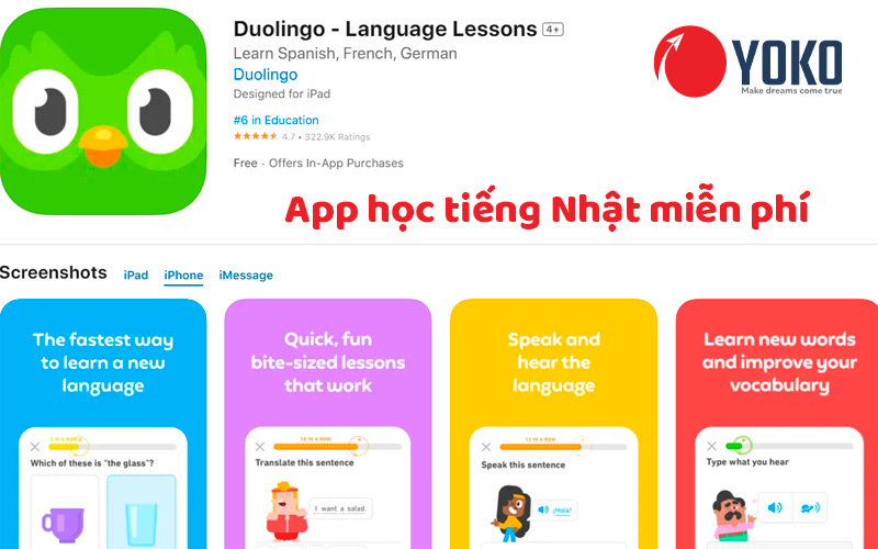Duolingo-app-hoc-tieng-nhat-mien-phi