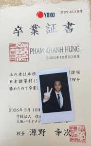 Hơn 300 học viên YOKO tốt nghiệp Trường Nhật Ngữ 2026 – Dấu mốc tự hào