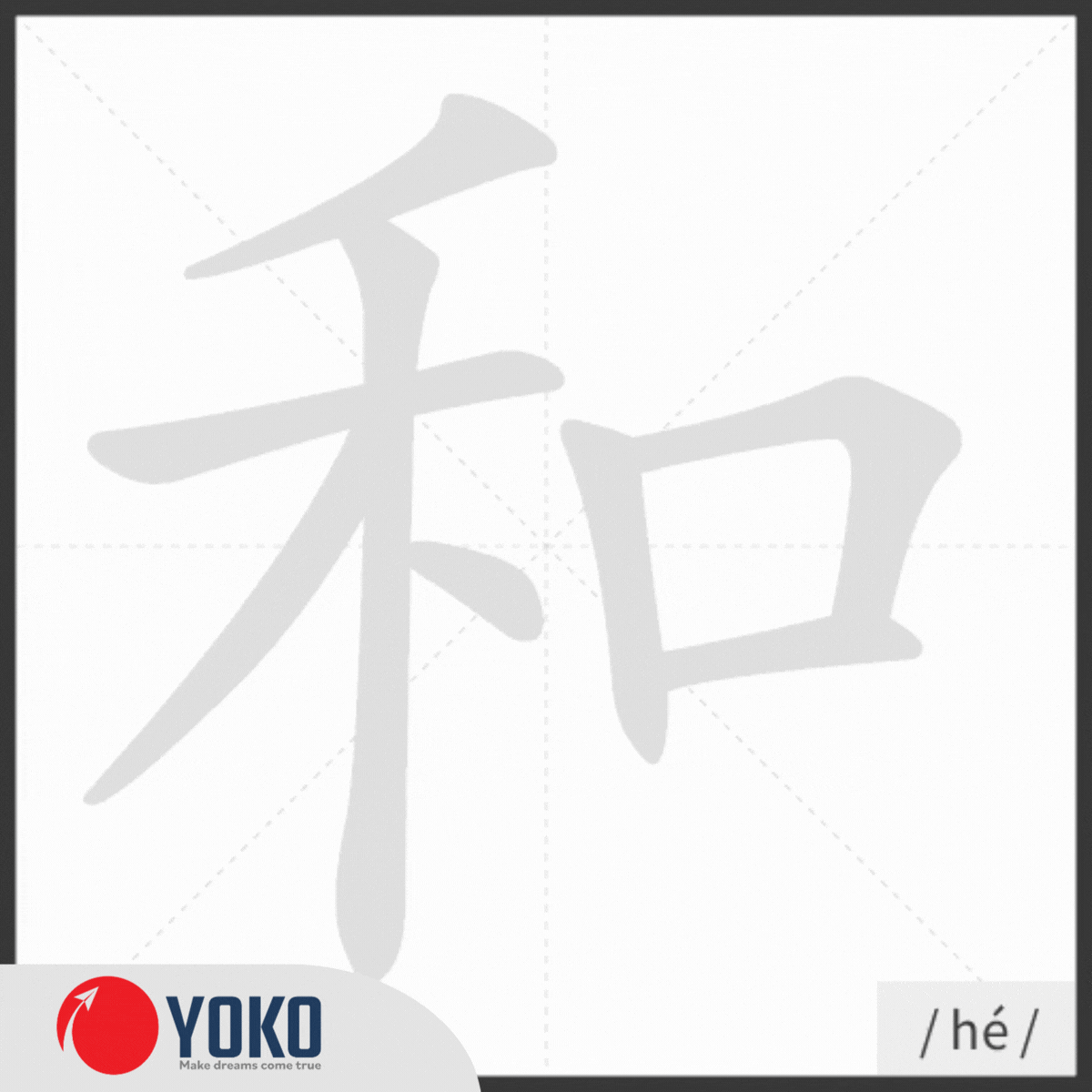 Chữ Hán 和