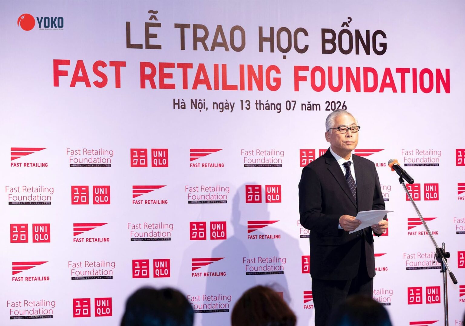 Học bổng du học Nhật Bản từ tập đoàn mẹ của UNIQLO 2027